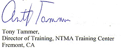 NTMA Sig